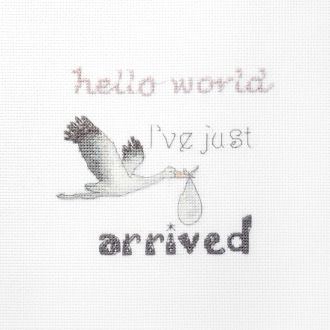 A gift for a Newborn borduurpakket STITCHCOMPANY leti-0931