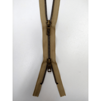 45 cm dubbel deelbare metalen bronzen rits van OPTI M60 	001.1809.45