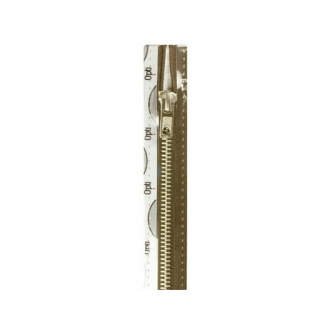 70cm deelbare rits metaal zilverkleurig M60 van OPTI 001.8055.70