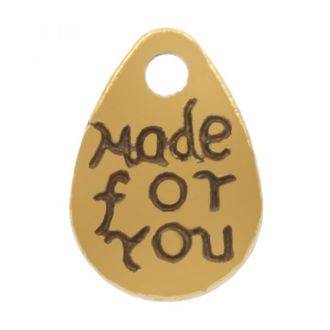 Bedel Made For You (11 x 8 mm) goud M617