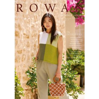 Magazine 73 brei- en haak patronen boek van ROWAN 097.46.zm73 met NL vertaling