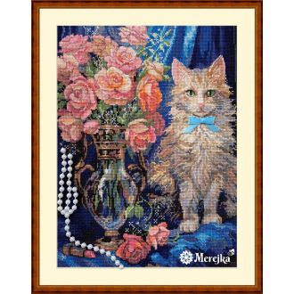 Rosie kruissteek borduurpakket van STITCHCOMPANY mer-k236