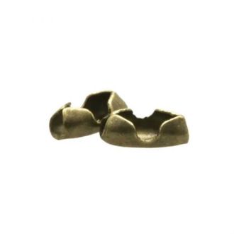 1.5mm bolletjesketting sluiting brons DB MN615