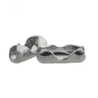 2.4mm bolletjesketting sluiting antiek zilver DB MN623