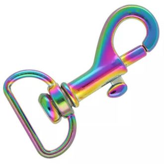 Musketonhaak 42x19mm neo chroom PC MT022061