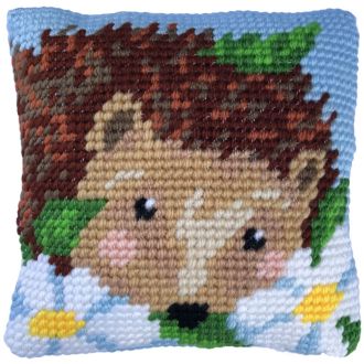 Daisy Hedhehog kussen voorbedrukt borduurpakket nw-lh03-005 STITCHCOMPANY