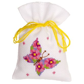 Roze vlinder kruidenzakje van VERVACO PN-0146852