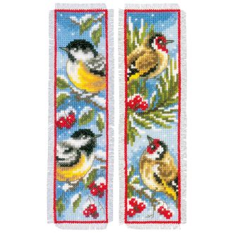 Vogels in winter bladwijzer van VERACHTERT PN-0151005