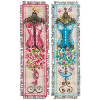 Bladwijzer retro paspoppen set van 2 van VERACHTERT PN-0155785