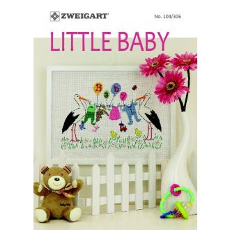 Little baby borduurideeënboekje nr. 104/306 van ZWEIGART pn-0182544