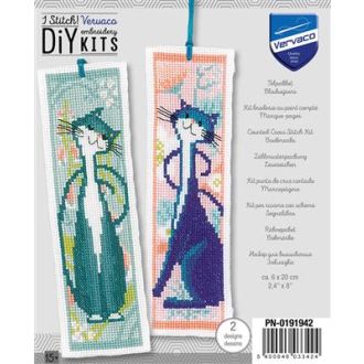 Bladwijzer kit flower cats set van twee van VERACHTERT PN-0191942