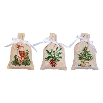 Winter kruidzakje borduurpakket van VERACHTERT PN-0198583