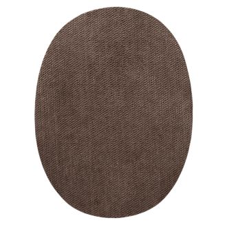 Bruine Elleboogstukken keperlook van Verachtert PN-0200018 12184