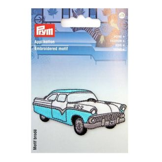 Oldtimer turkoois 35x75mm applicatie PRYM-l 924351