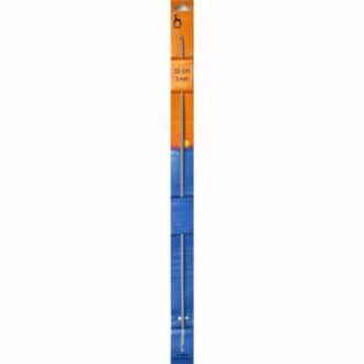 Dubbelzijdige tunische haaknaald 3mm 35cm van PONY 073.43905