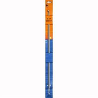 Dubbelzijdige tunische haaknaald 5,5mm 35cm van PONY 073.43912
