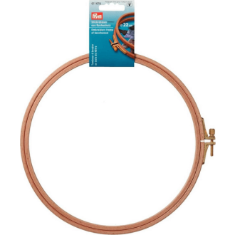 Houten borduurring 22cm van PRYM 022.611678