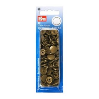 Colorsnaps drukknopen 12,4mm goud van PRYM 022.393111