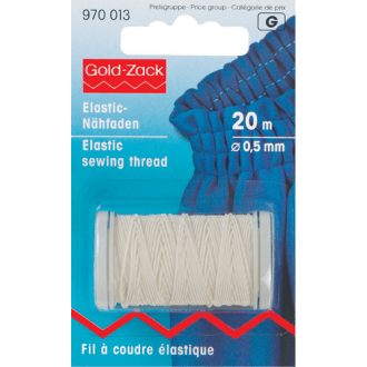 Elastisch naaigaren off-white van PRYM 033.970013