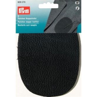 Elleboogstukken nappa leer van PRYM 033.929270