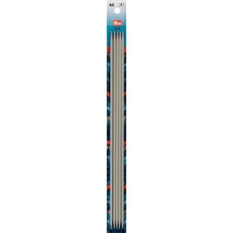 Kousenbreinaalden 4mm 30cm aluminium van PRYM 022.191559