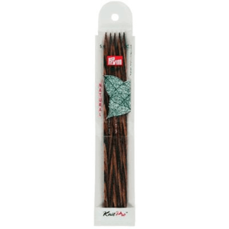 Kousenbreinaalden 5mm 20cm hout Natural Knit Pro van PRYM 022.223146