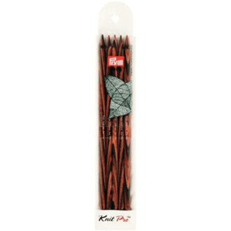 Kousenbreinaalden 6,5mm 20cm hout Natural Knit Pro van PRYM 022.223149