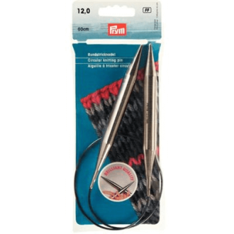 Rondbreinaalden 12mm 60cm messing van PRYM 022.212242