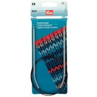 Rondbreinaalden 3,5mm 80cm aluminium van PRYM 022.211249