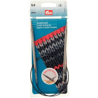 Rondbreinaalden 5,5mm 60cm messing van PRYM 022.212172