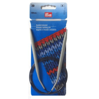 Rondbreinaalden 7mm 100cm aluminium van PRYM 022.211389