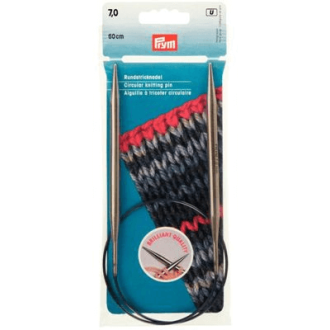 Rondbreinaalden 7mm 60cm messing van PRYM 022.212192