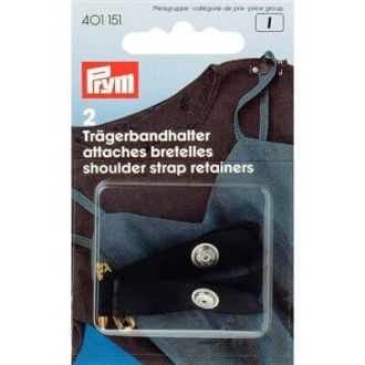 Schouderbandhouders zwart van PRYM 022.401151