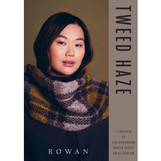 4 projects Tweed Haze breiboek van ROWAN 097.46.ZB371 met NL vertaling