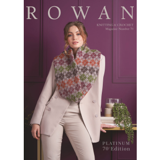 Magazine 70 haak- en breiboek met NL vertaling van ROWAN 097.46.ZM70