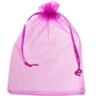 Organza Zakjes (13 x 18 cm) Fuchsia s205