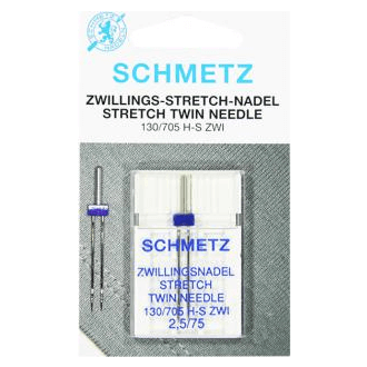Tweelingnaald stretch 2,5/75 van SCHMETZ 024.TWS25/75ZB