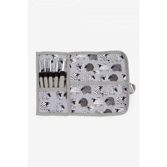 Haaknaalden etui grijs DMC 074.U1965