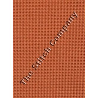 BORDUURSTOF EVENWEAVE 20 COUNT - TERRA COTTA - ÜBELHÖR ub-e20015m8