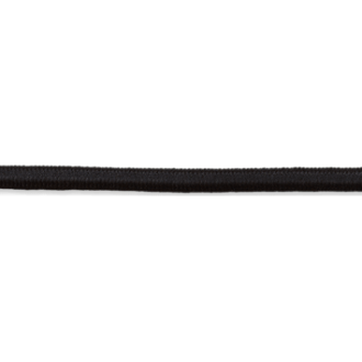 Elastisch koord 4mm zwart van UNION KNOPF 1528