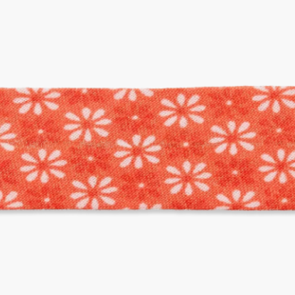 Biaisband bloemetjes 20mm van UNION KNOPF 7718 kl42