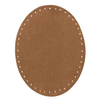 Elleboogstukken lederlook bruin van VERACHTERT PN-0194355