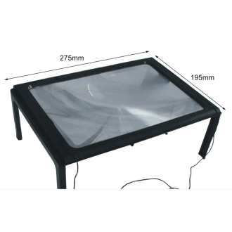 Opvouwbare vergrootglas A4