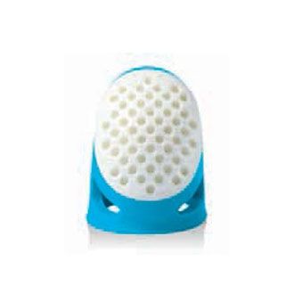 Ergonomische vingerhoed maat XL lichtblauw van PRYM 022.431143