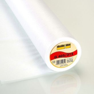 G405 soepele plakvlieseline voor middelzware stoffen 90cm breed van VLIESELINE 025.G405.90