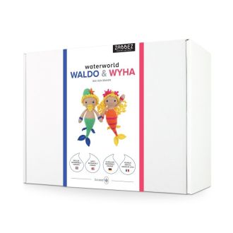Haakpakket mermaids Waldo & Wyha van Zabbez 014.205