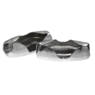 2.4mm Stainless Steel Bolletjesketting Sluiting Antiek Zilver DB Y1410