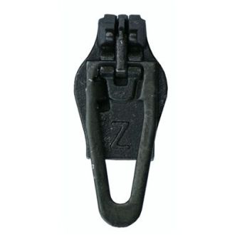 Ritssluiting 3A zwart voor deelbare metalen ritsen van ZlideOn 081.10301