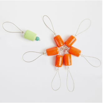 Zooni Orange Lily steekmarkers van KNITPRO 103.10931