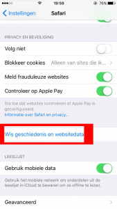 Safari wis data